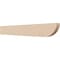 Ekena Millwork 2in. W x 4in. H x 28in. L Durham Woodgrain TimberThane Rafter Tail, Primed Tan RFTUR02X04X28DURRCPR - alternate 1